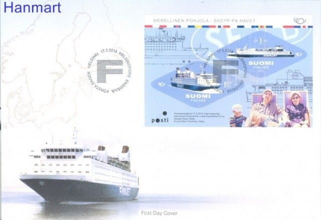 Znaczek Finlandia 2014 Mi bl 82 FDC
