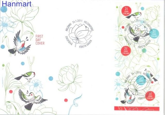 Znaczek Finlandia 2011 Mi 2070-2074 FDC