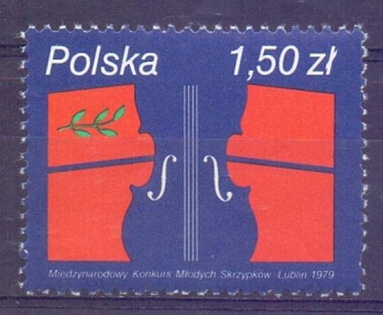 Znaczek Polska 1979 Mi 2648 Fi 2500 Czyste **