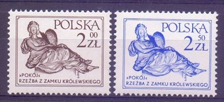 Znaczek Polska 1979 Mi 2655-2656 Fi 2507-2508 Czyste **