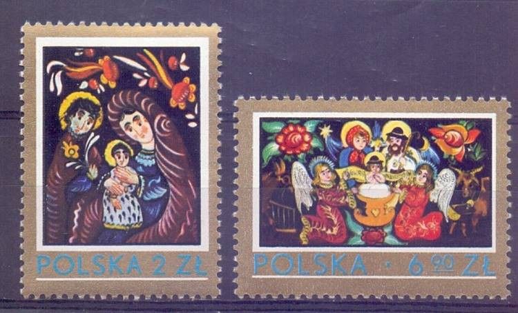 Znaczek Polska 1979 Mi 2657-2658 Fi 2509-2510 Czyste **