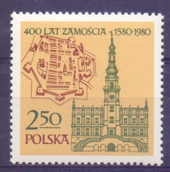 Znaczek Polska 1980 Mi 2679 Fi 2531 Czyste **