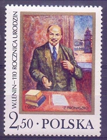 Znaczek Polska 1980 Mi 2682 Fi 2534 Czyste **