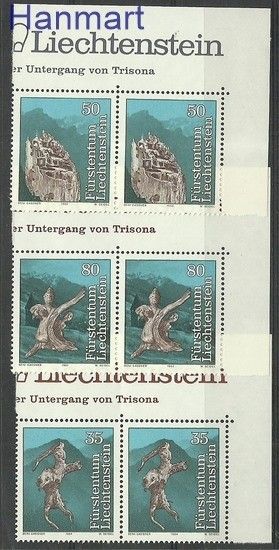 Znaczek Liechtenstein 1984 Mi 843-845 Czyste **
