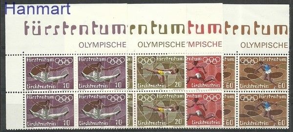 Znaczek Liechtenstein 1972 Mi 556-559 Czyste **