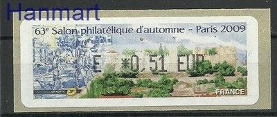 Znaczek Francja 2009 Mi aut 67 Czyste **
