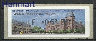 Znaczek Francja 2011 Mi aut 83 Czyste **