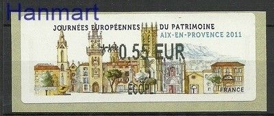 Znaczek Francja 2011 Mi aut 84 Czyste **