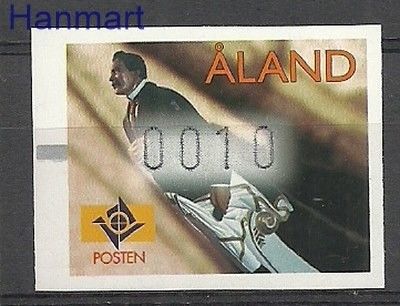 Znaczek Wyspy Alandzkie 1998 Mi aut 9 Czyste **