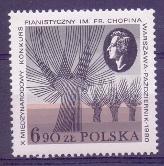 Znaczek Polska 1980 Mi 2714 Fi 2566 Czyste **
