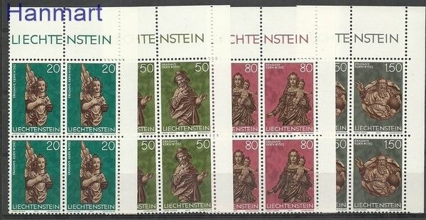 Znaczek Liechtenstein 1977 Mi 688-691 Czyste **