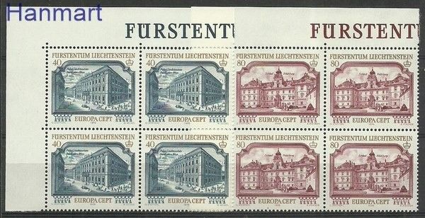 Znaczek Liechtenstein 1978 Mi 692-693 Czyste **