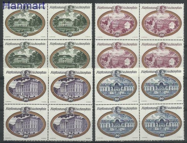 Znaczek Liechtenstein 1977 Mi 680-683 Czyste **