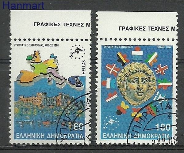 Znaczek Grecja 1988 Stemplowane