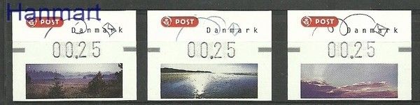 Znaczek Dania 2005 Mi aut 26-28I Czyste **