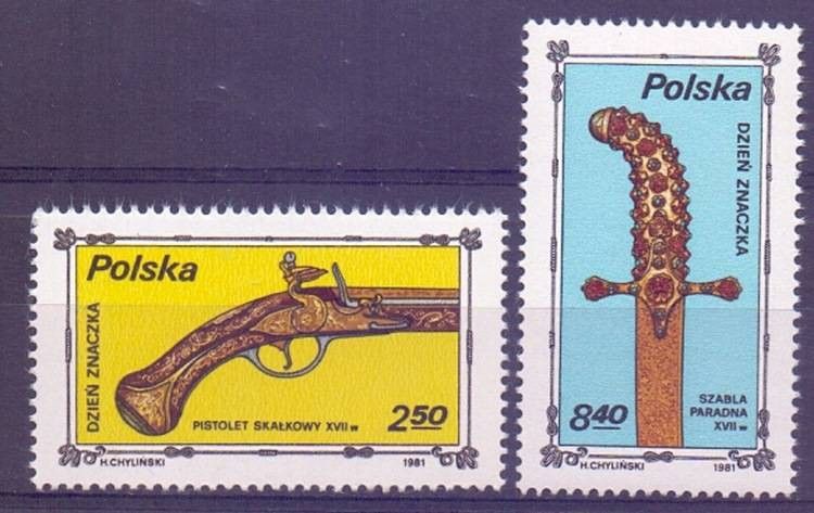 Znaczek Polska 1981 Mi 2769-2770 Fi 2621-2622 Czyste **