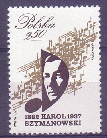 Znaczek Polska 1982 Mi 2805 Fi 2657 Czyste **