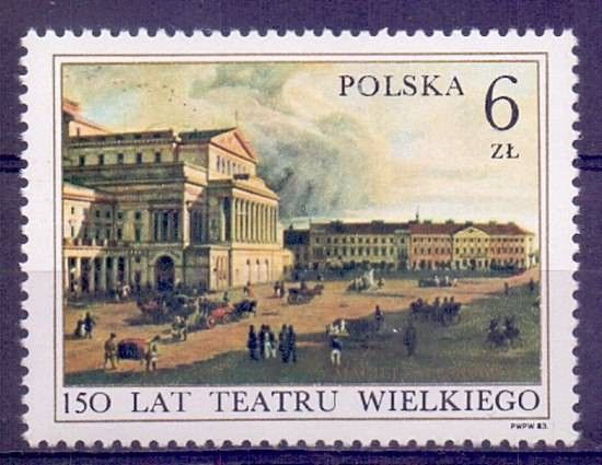 Znaczek Polska 1983 Mi 2849 Fi 2701 Czyste **