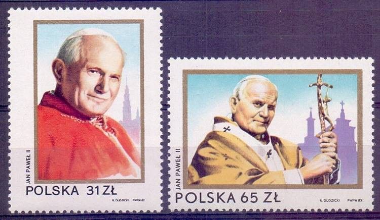 Znaczek Polska 1983 Mi 2868-2869 Fi 2720-2721 Czyste **