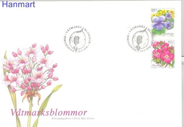 Znaczek Szwecja 1998 Mi 2060-2061 FDC