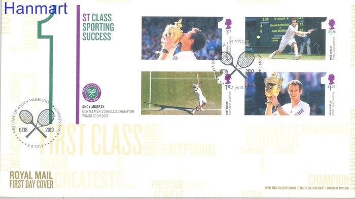 Znaczek Wielka Brytania 2013 Mi bl83 FDC