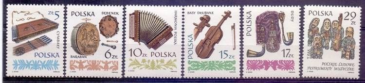 Znaczek Polska 1984 Mi 2899-2904 Fi 2751-2756 Czyste **