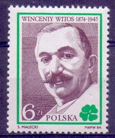 Znaczek Polska 1984 Mi 2905 Fi 2757 Czyste **