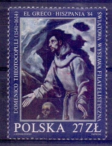 Znaczek Polska 1984 Mi 2912 Fi 2764 Czyste **