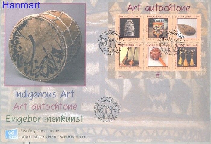 Znaczek Narody Zjednoczone Genewa 2006 Mi bl21 FDC