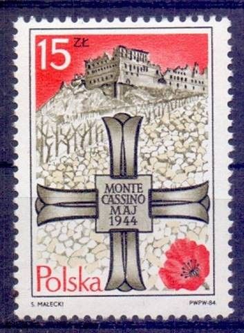 Znaczek Polska 1984 Mi 2919 Fi 2771 Czyste **