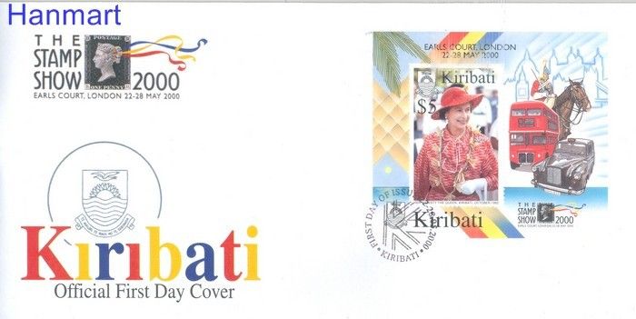 Znaczek Kiribati 2000 Mi bl43 FDC