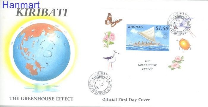 Znaczek Kiribati 1998 Mi bl37 FDC