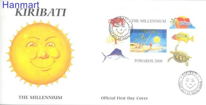 Znaczek Kiribati 1998 Mi bl25 FDC