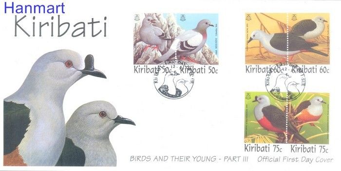 Znaczek Kiribati 1997 Mi par761-766 FDC