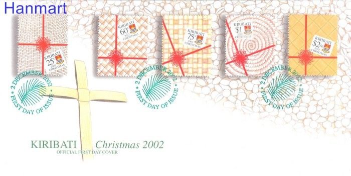 Znaczek Kiribati 2002 Mi 883-887 FDC