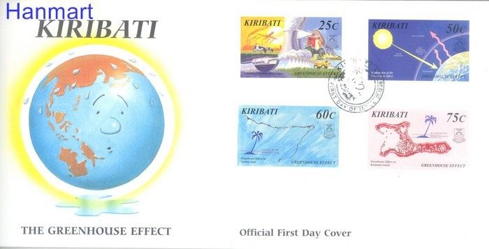 Znaczek Kiribati 1998 Mi 790-793 FDC