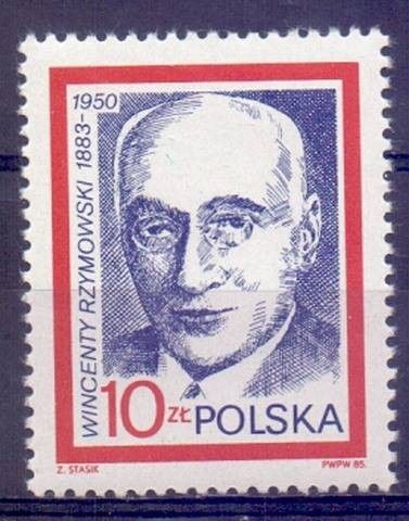 Znaczek Polska 1985 Mi 2968 Fi 2820 Czyste **
