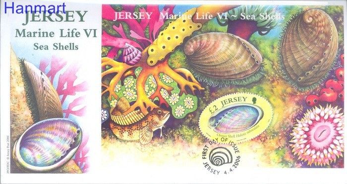 Znaczek Jersey 2006 Mi bl55 FDC