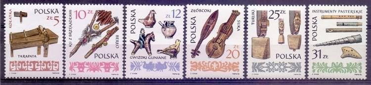 Znaczek Polska 1985 Mi 2979-2984 Fi 2831-2836 Czyste **