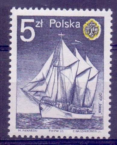 Znaczek Polska 1985 Mi 2985 Fi 2837 Czyste **