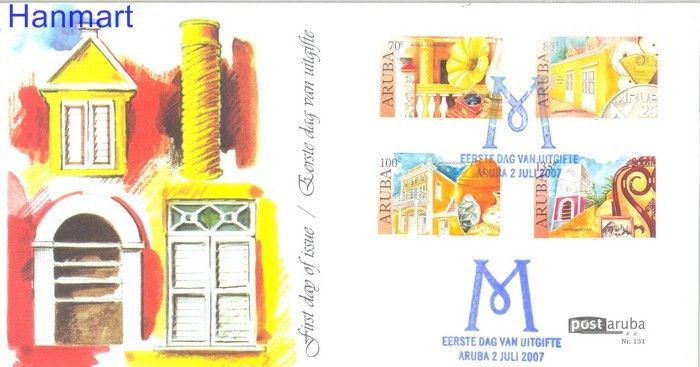 Znaczek Aruba 2007 Mi 388-391 FDC