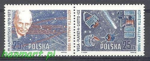 Znaczek Polska 1986 Mi 3014-3015 Fi 2866-2867 Czyste **