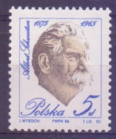 Znaczek Polska 1986 Mi 3050 Fi 2902 Czyste **