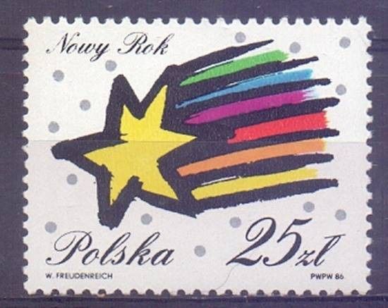 Znaczek Polska 1986 Mi 3068 Fi 2920 Czyste **
