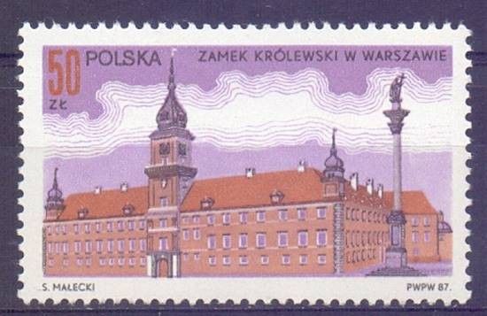 Znaczek Polska 1987 Mi 3098 Fi 2950 Czyste **