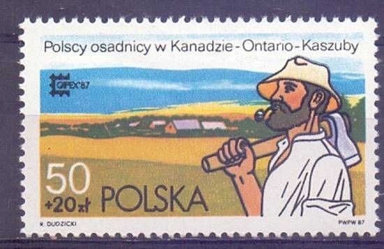 Znaczek Polska 1987 Mi 3102 Fi 2954 Czyste **