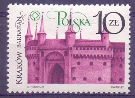 Znaczek Polska 1987 Mi 3103 Fi 2955 Czyste **
