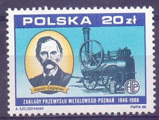 Znaczek Polska 1988 Mi 3177 Fi 3029 Czyste **