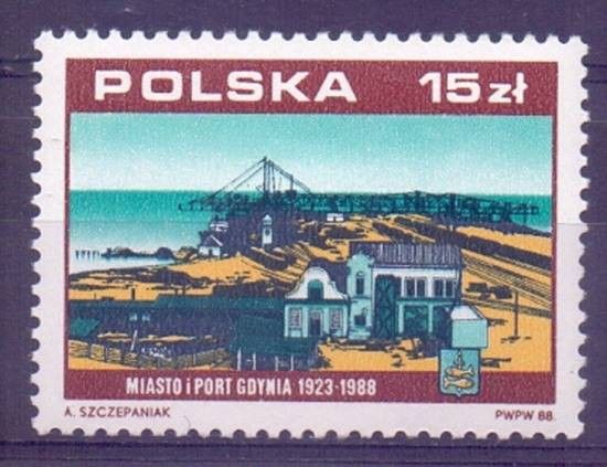 Znaczek Polska 1988 Mi 3181 Fi 3033 Czyste **