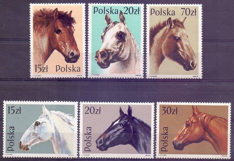 Znaczek Polska 1989 Mi 3190-3195 Fi 3042-3047 Czyste **